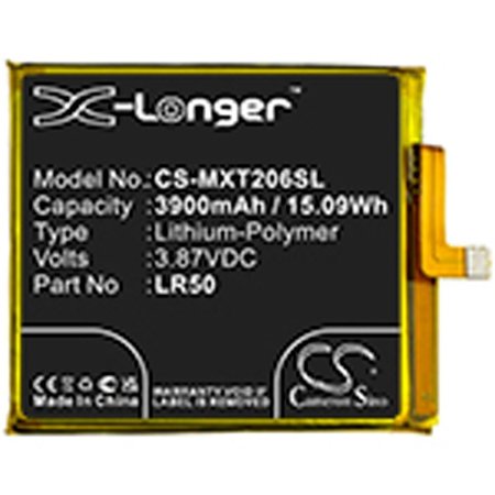 ILC Replacement for Motorola Lr50 Battery LR50